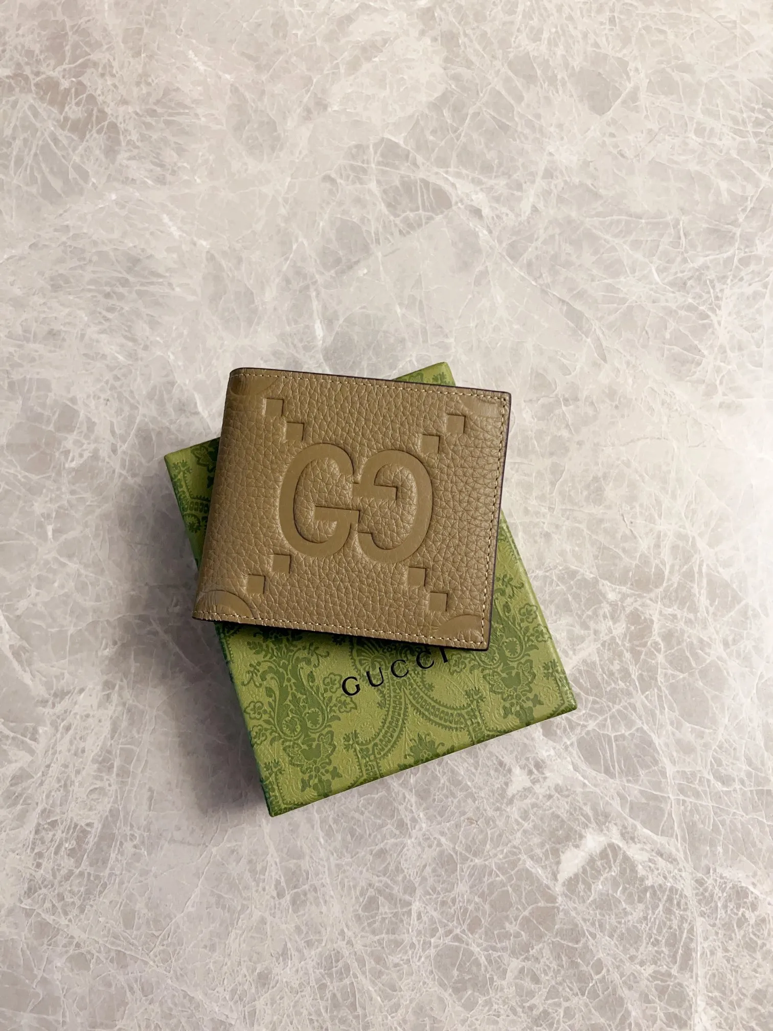 💰300 🇮🇹🇮🇹 New GG Ophidia👉New super double G series pressed G short clip original leather shipped! 🫥🫥Size: 11x9cm, Model: 739475