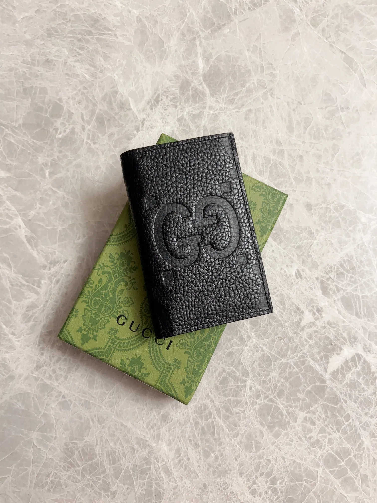 💰340 🇮🇹🇮🇹 New GG Ophidia👉New super double G series pressed G card holder, original leather shipped! 🫥🫥Size: 7.5x12cm, Model: 739478