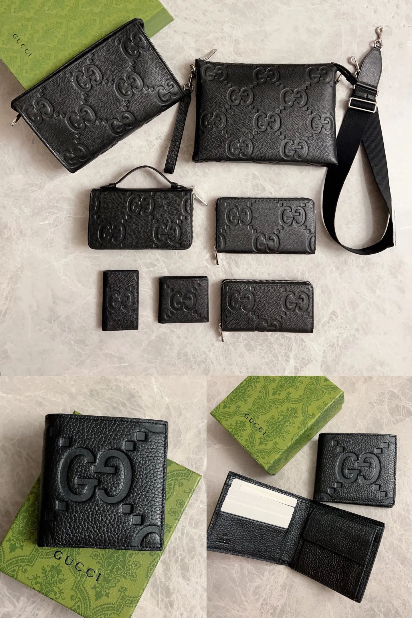 💰320 🇮🇹🇮🇹 New GG Ophidia👉New super double G series pressed G short clip original leather shipped! 🫥🫥Size: 11x9cm, Model: 739479