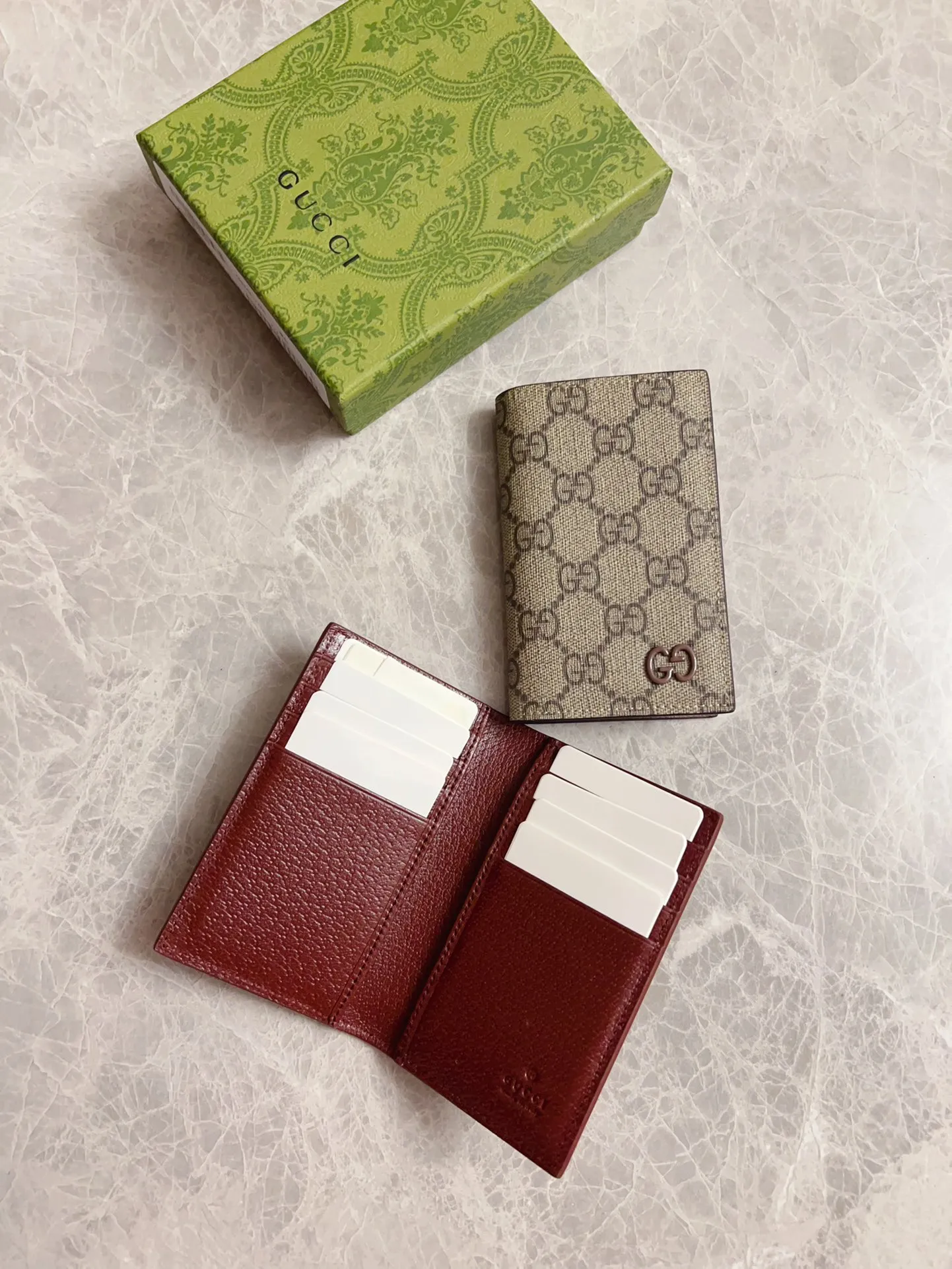💰310 Counter quality, top-quality original goods, real photos! 768249 Brown/brown brown/maroon red, shipped in 2 colors ~ Dimensions: width 7.5x height 12,