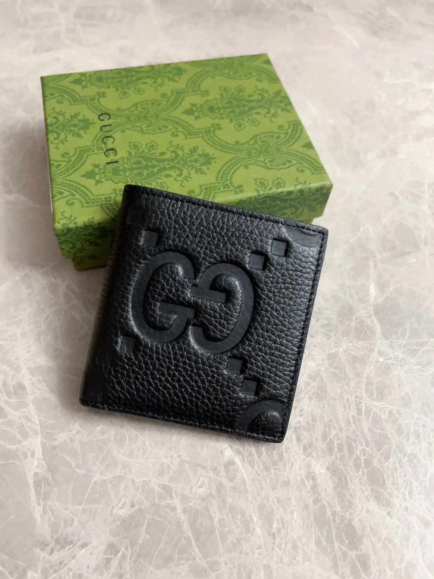 💰340 🇮🇹🇮🇹 New GG Ophidia👉New super double G series pressed G medium short clip original leather shipped! 🫥🫥Size: 10x10cm, Model: 816956
