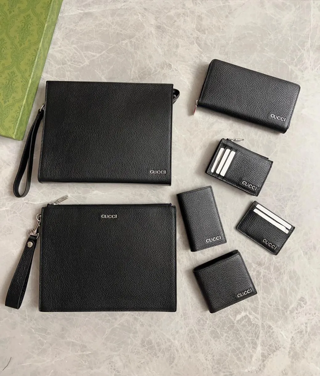 💰340 🇭🇺🇭🇺Counter quality, top-quality original goods, real photos! 🧬🧬Model number: 771159 black leather 🧬🧬Size: 12x7.5cm