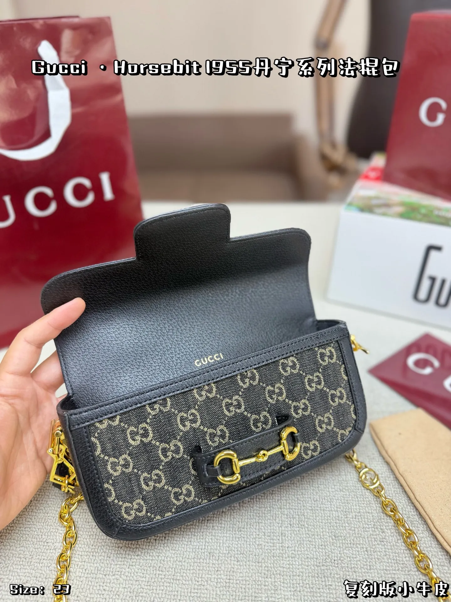 All Categories Official Website "Brand Women's Bags" Women's Bags 💙 GUCCI 2026 New GUCCI Crossbody Bag