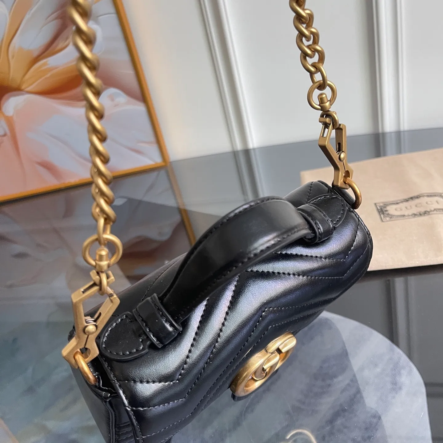All Categories Official Website "Brand Women's Bags" Women's Bags 💙 GUCCI 2025 New GUCCI Crossbody Bag