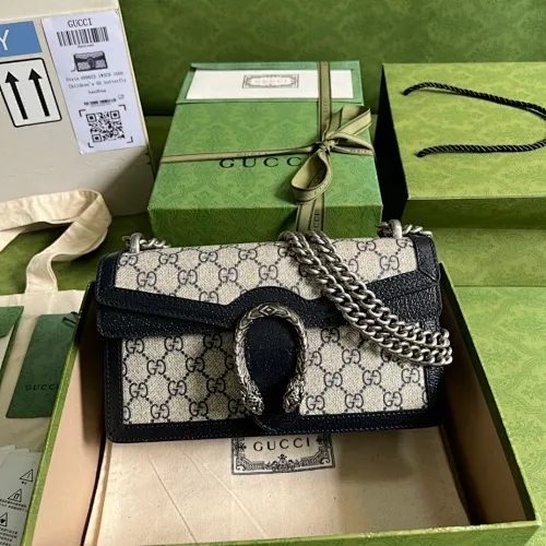 All categories Official website "Brand Women's Bags" Women's Bags 💙 GUCCI 2022 official new Gucci crossbody bag wholesale Original order quality 58002200 Size: 25-13.5-7Cm