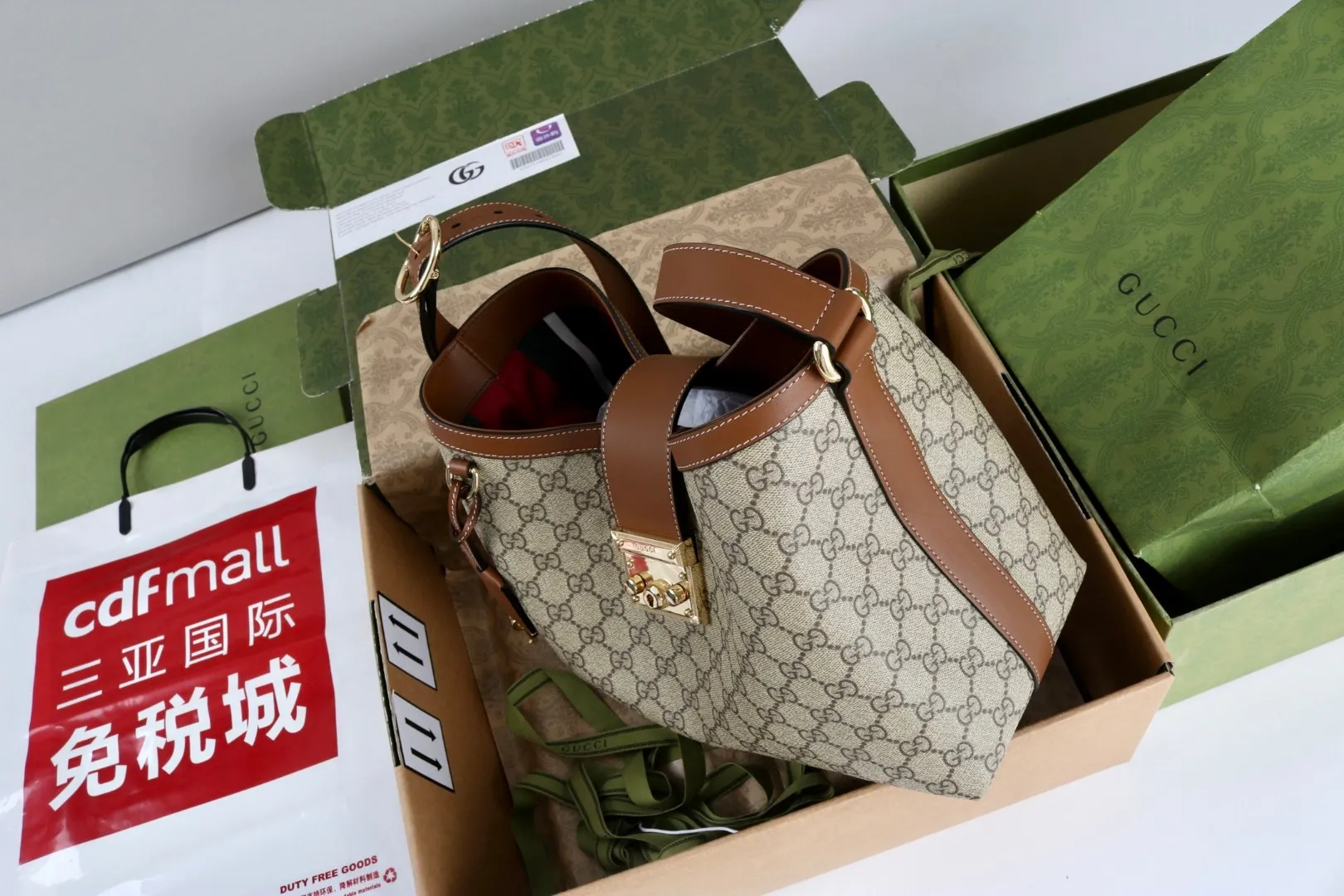 All Categories Official Website "Brand Women's Bags" Women's Bags 💙 GUCCI GUCCI 2026 New Classic GG Pattern Crossbody Bag