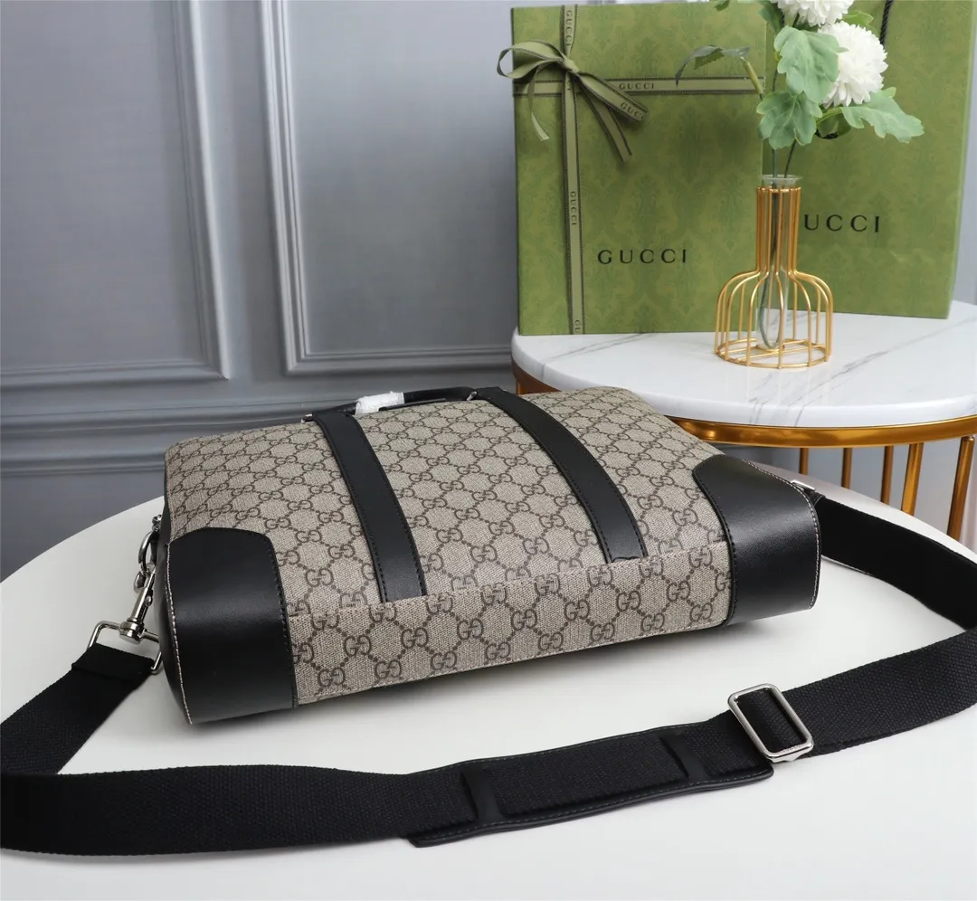 All categories Official website "Brand Women's Bags" Women's Bags 💙 GUCCI 2022 official new Gucci briefcase wholesale Original order quality 58002350 Size: 36-28-7 Cm