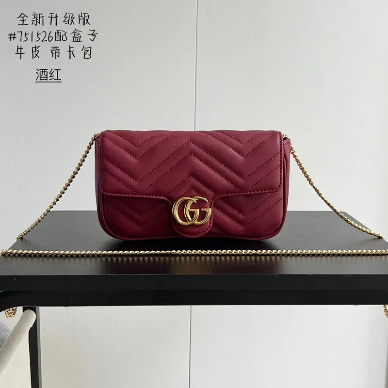 All Categories Official Website "Brand Women's Bags" Women's Bags 💙 GUCCI 2026 New GUCCI Crossbody Bag