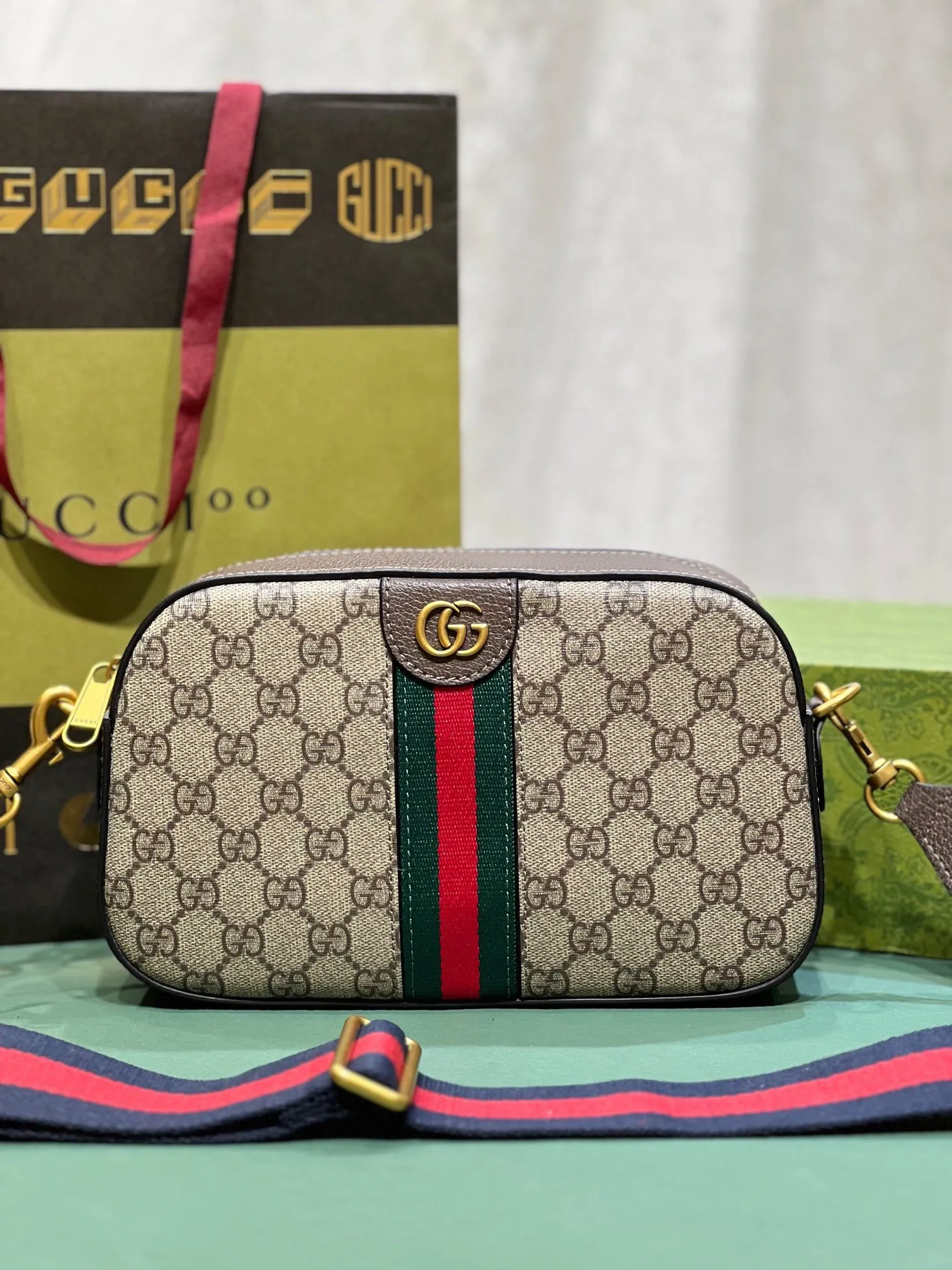 All categories Official website "Brand Women's Bags" Women's Bags 💙 GUCCI 2023 latest GUCCI crossbody bag