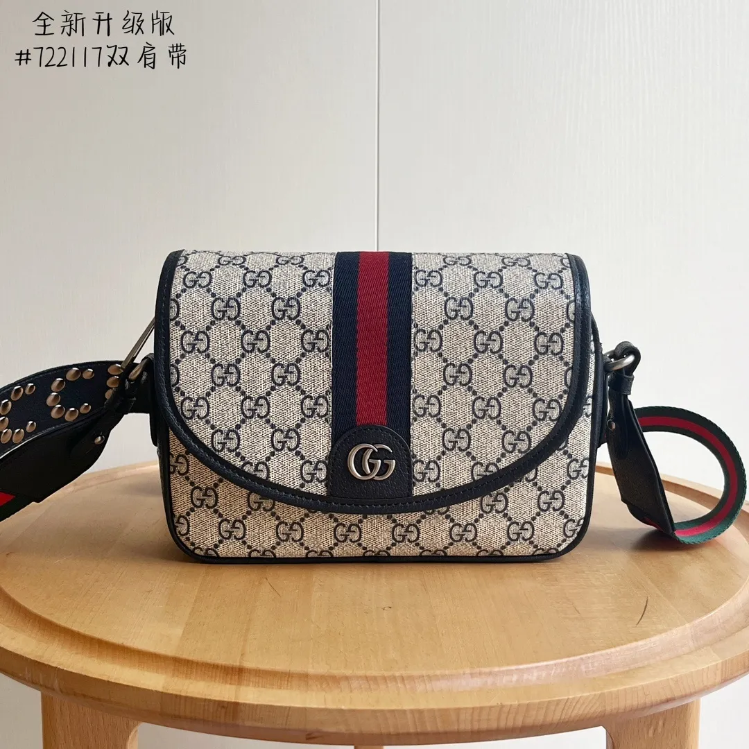 All Categories Official Website "Brand Women's Bags" Women's Bags 💙 GUCCI 2026 New GUCCI Crossbody Bag