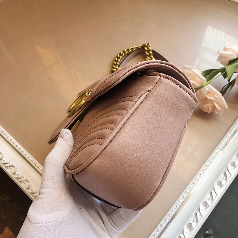 All categories Official website "Brand Women's Bags" Women's Bags 💙 GUCCI 2022 official new Gucci crossbody bag wholesale Original order quality 58001700 Size: 22-13-6Cm