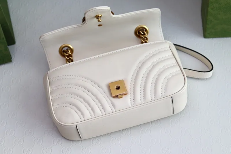 All categories Official website "Brand Women's Bags" Women's Bags 💙 GUCCI 2022 official new Gucci crossbody bag wholesale Original order quality 58003500 Size: 23-14-6Cm