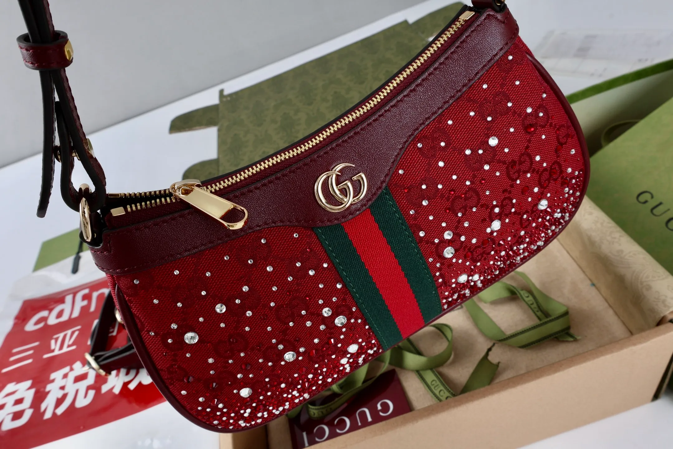 All Categories Official Website "Brand Women's Bags" Women's Bags 💙 GUCCI 2026 GUCCI New Underarm Shoulder Bag