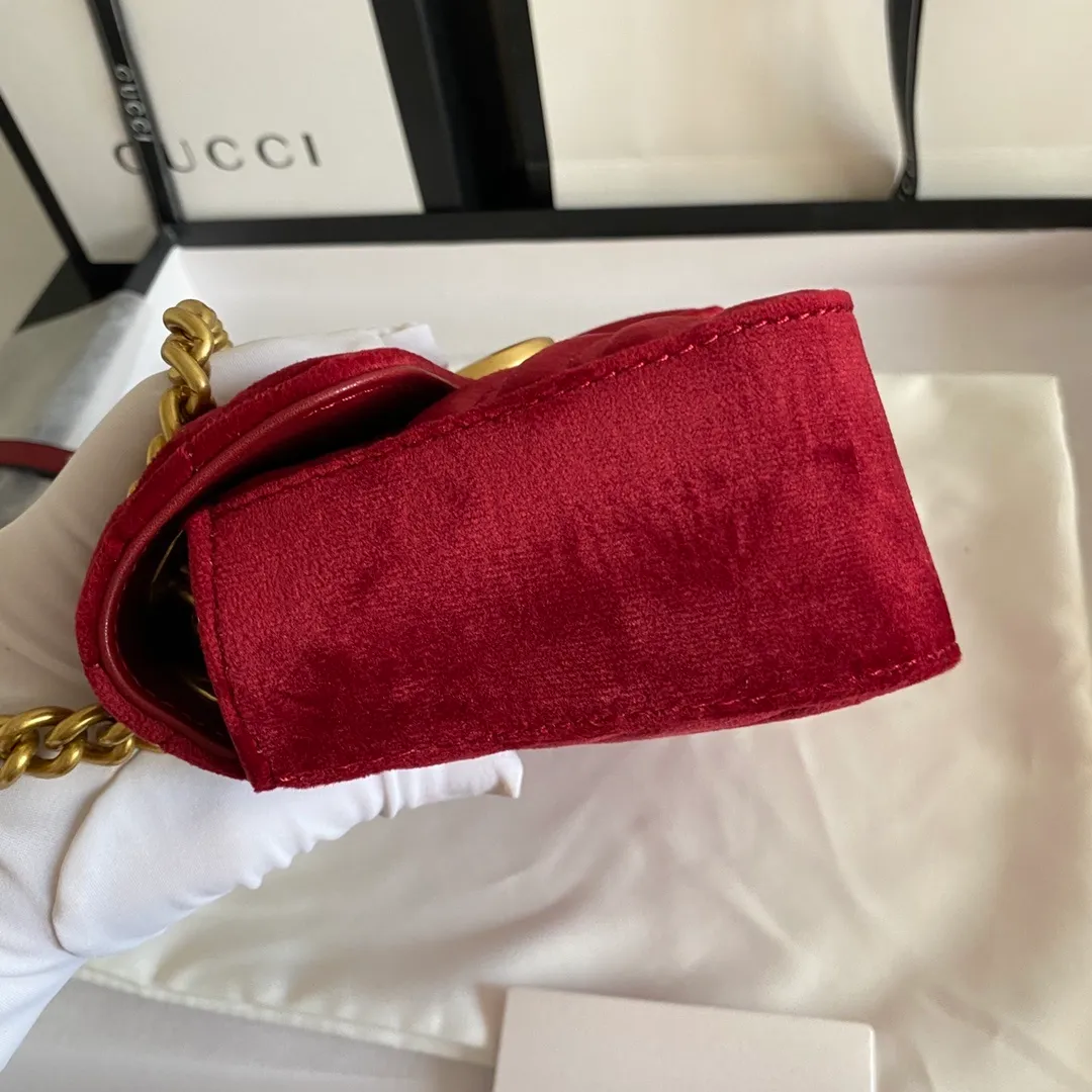 All categories Official website "Brand Women's Bags" Women's Bags 💙 GUCCI 2022 official new Gucci crossbody bag wholesale Original order quality 58002000 Size: 22-13-6Cm