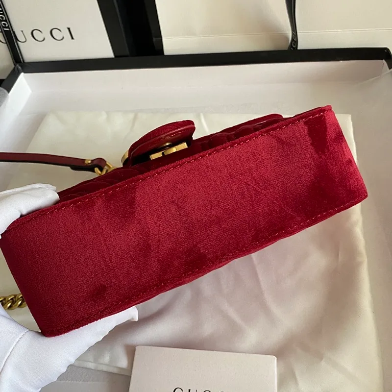 All categories Official website "Brand Women's Bags" Women's Bags 💙 GUCCI 2022 official new Gucci crossbody bag wholesale Original order quality 58002000 Size: 22-13-6Cm
