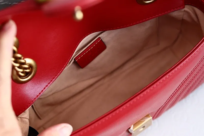 All categories Official website "Brand Women's Bags" Women's Bags 💙 GUCCI 2022 official new Gucci crossbody bag wholesale Original order quality 58003500 Size: 23-14-6Cm
