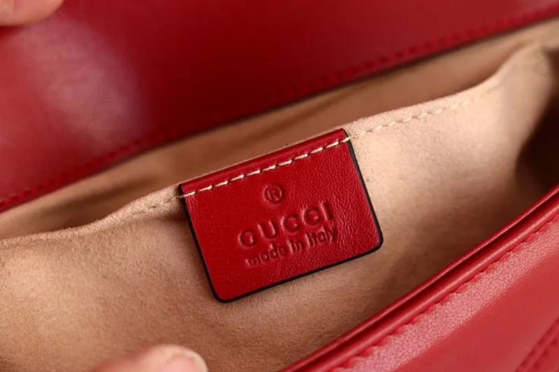 All categories Official website "Brand Women's Bags" Women's Bags 💙 GUCCI 2022 official new Gucci crossbody bag wholesale Original order quality 58003500 Size: 23-14-6Cm