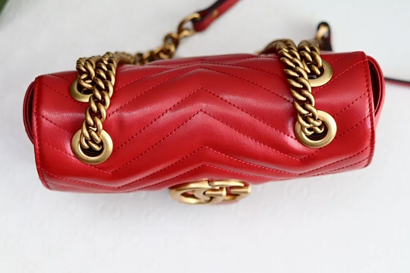 All categories Official website "Brand Women's Bags" Women's Bags 💙 GUCCI 2022 official new Gucci crossbody bag wholesale Original order quality 58003500 Size: 23-14-6Cm