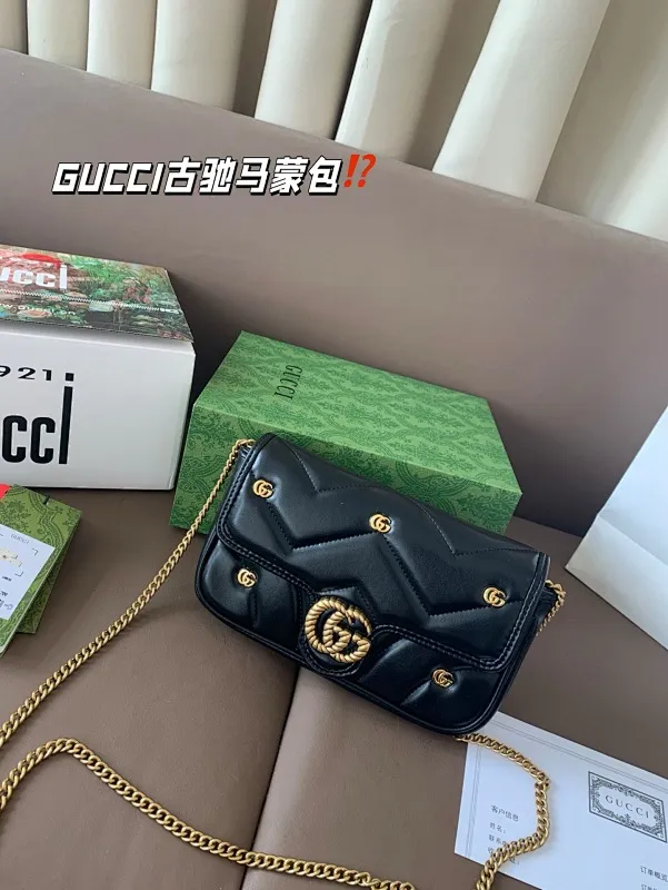 All Categories Official Website "Brand Women's Bags" Women's Bags 💙 GUCCI 2025 New GUCCI Crossbody Bag
