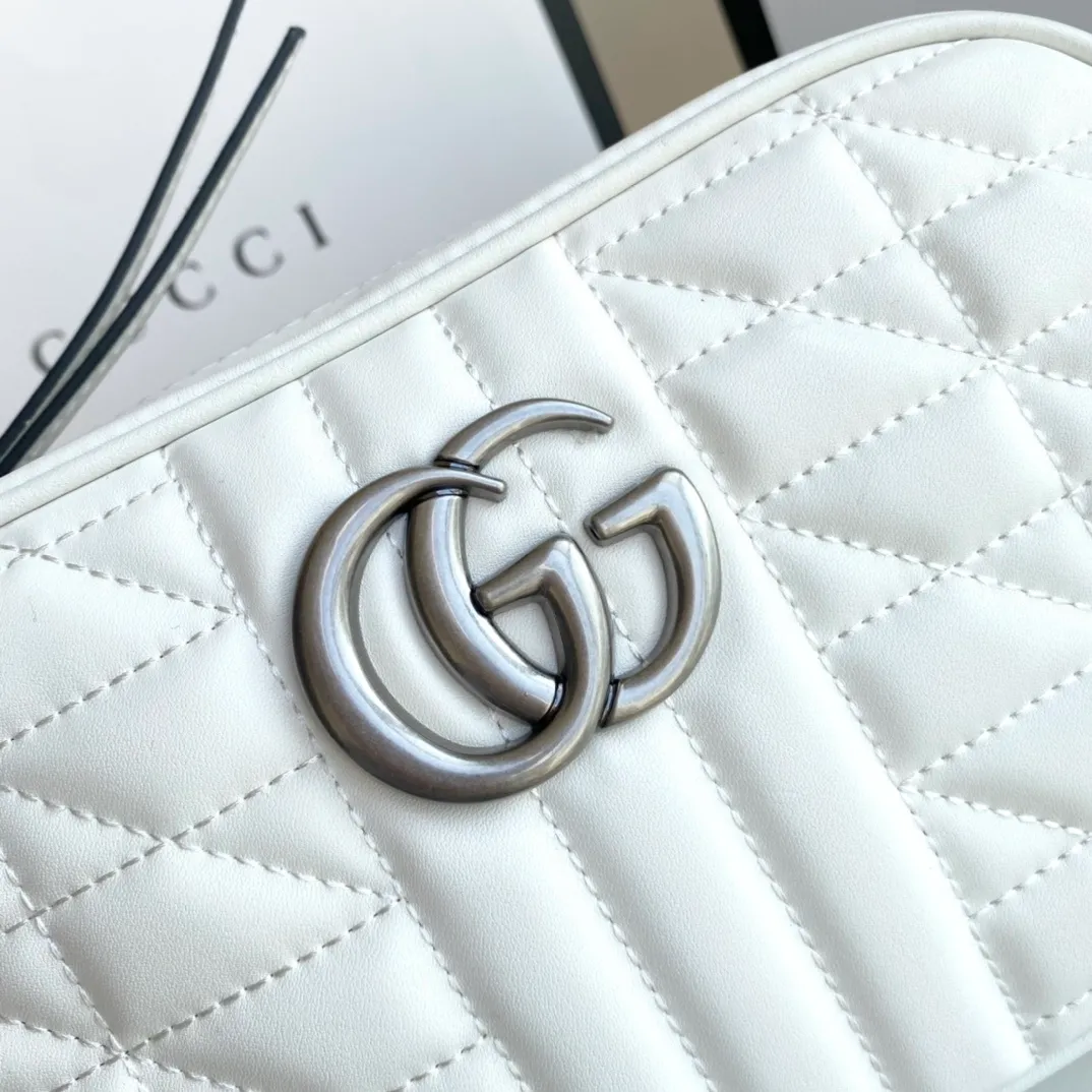 All categories Official website "Brand Women's Bags" Women's Bags 💙 GUCCI 2022 official new Gucci crossbody bag wholesale Original order quality 58001900 Size: 24-13-7Cm