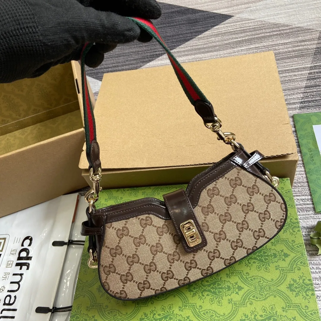 All categories Official website "Brand Women's Bags" Women's Bags 💙 GUCCI 2025 new GUCCI armpit bag