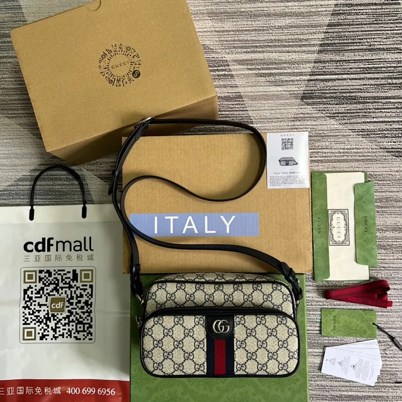 All Categories Official Website "Brand Women's Bags" Women's Bags 💙 GUCCI 2025 New GUCCI Crossbody Bag