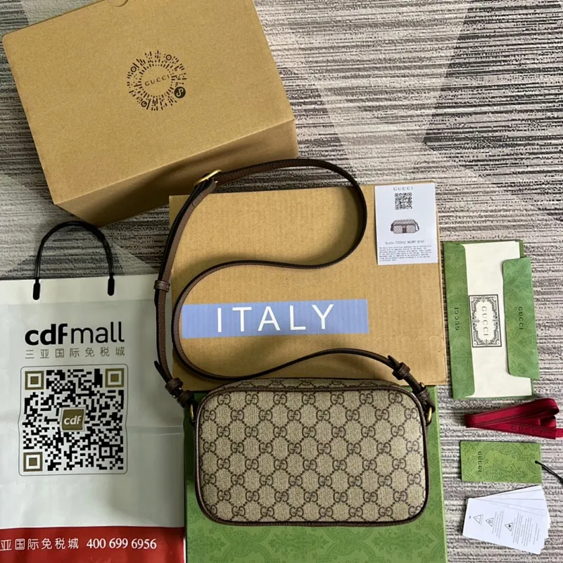 All Categories Official Website "Brand Women's Bags" Women's Bags 💙 GUCCI 2025 New GUCCI Crossbody Bag