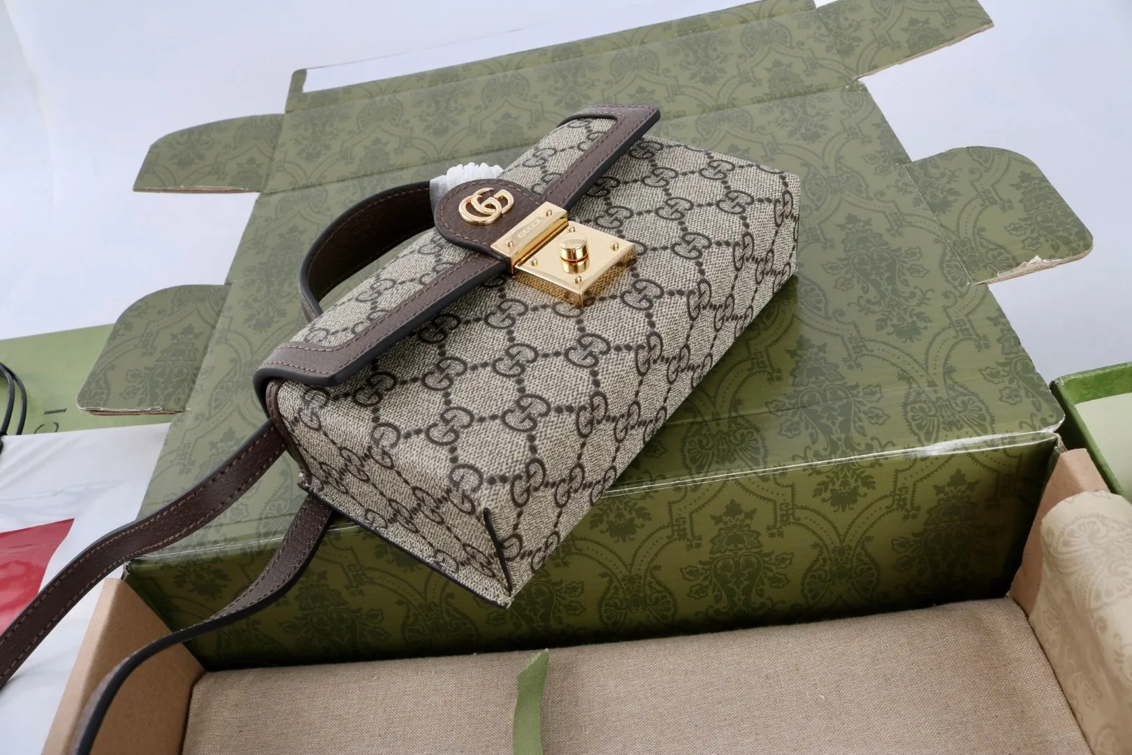All Categories Official Website "Brand Women's Bags" Women's Bags 💙 GUCCI versatile lightweight crossbody bag for men and women