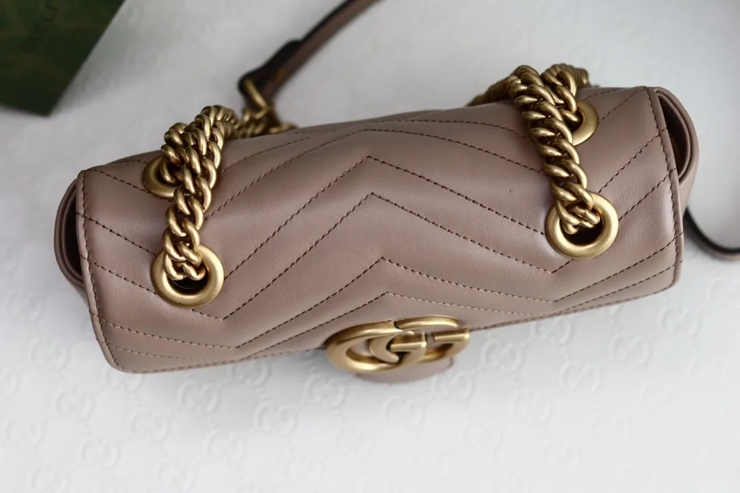 All categories Official website "Brand Women's Bags" Women's Bags 💙 GUCCI 2022 official new Gucci crossbody bag wholesale Original order quality 58003500 Size: 23-14-6Cm