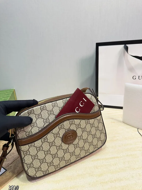 All Categories Official Website "Brand Women's Bags" Women's Bags 💙 GUCCI 2026 New GUCCI Crossbody Bag