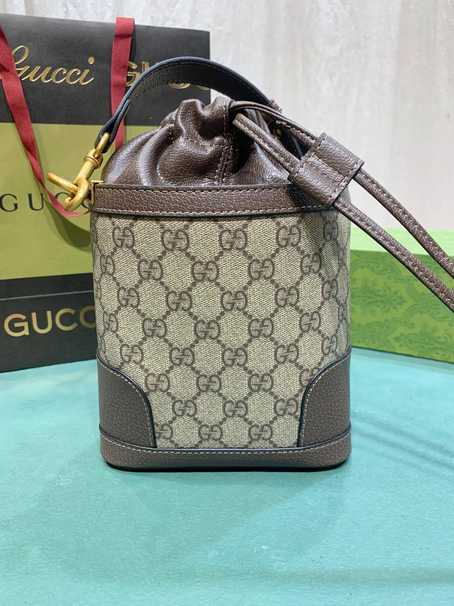All categories Official website "Brand Women's Bags" Women's Bags 💙 GUCCI 2023 latest GUCCI bucket bag