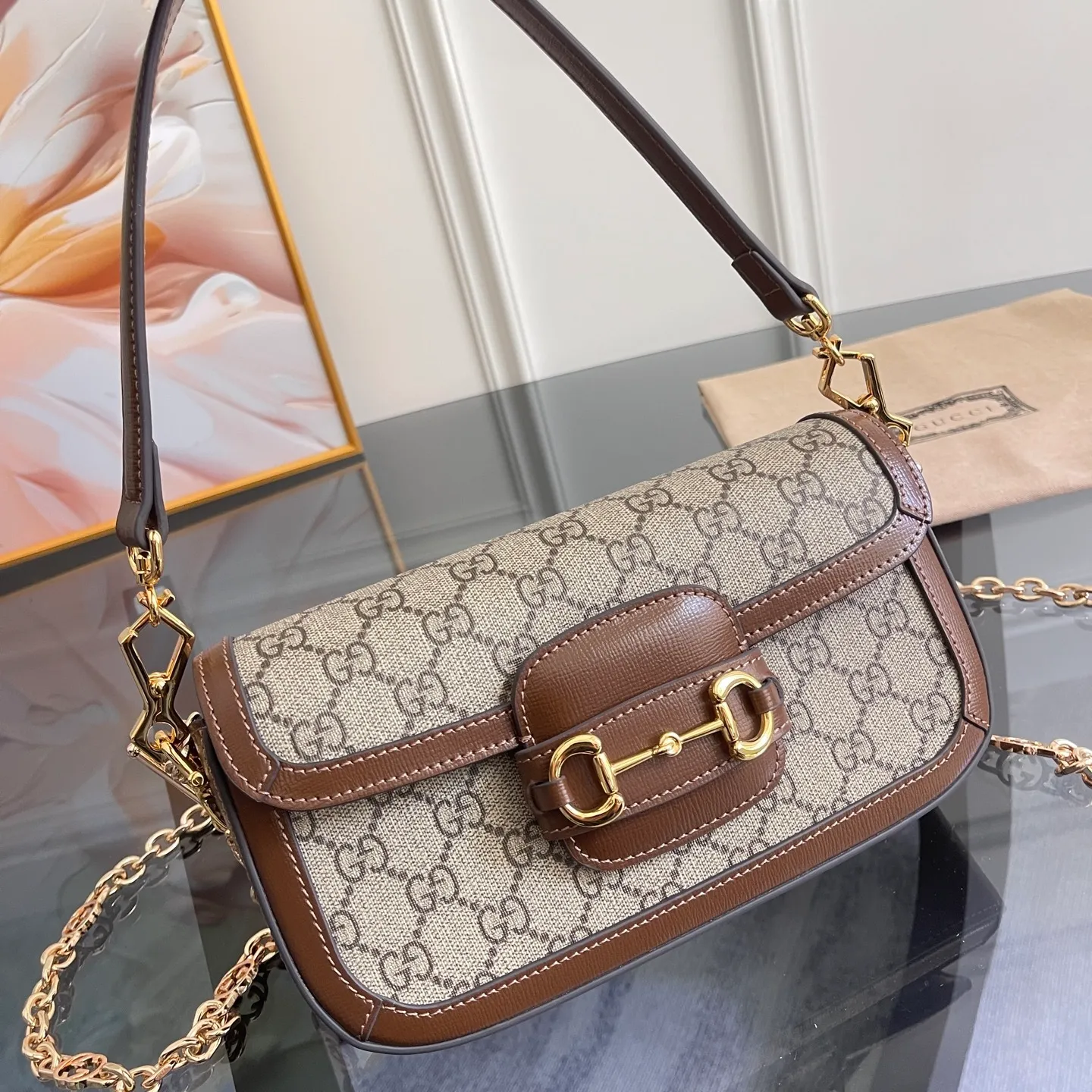 All Categories Official Website "Brand Women's Bags" Women's Bags 💙 GUCCI 2025 New GUCCI Crossbody Bag