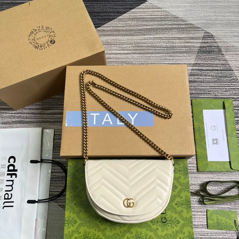All Categories Official Website "Brand Women's Bags" Women's Bags 💙 GUCCI 2025 New GUCCI Crossbody Bag