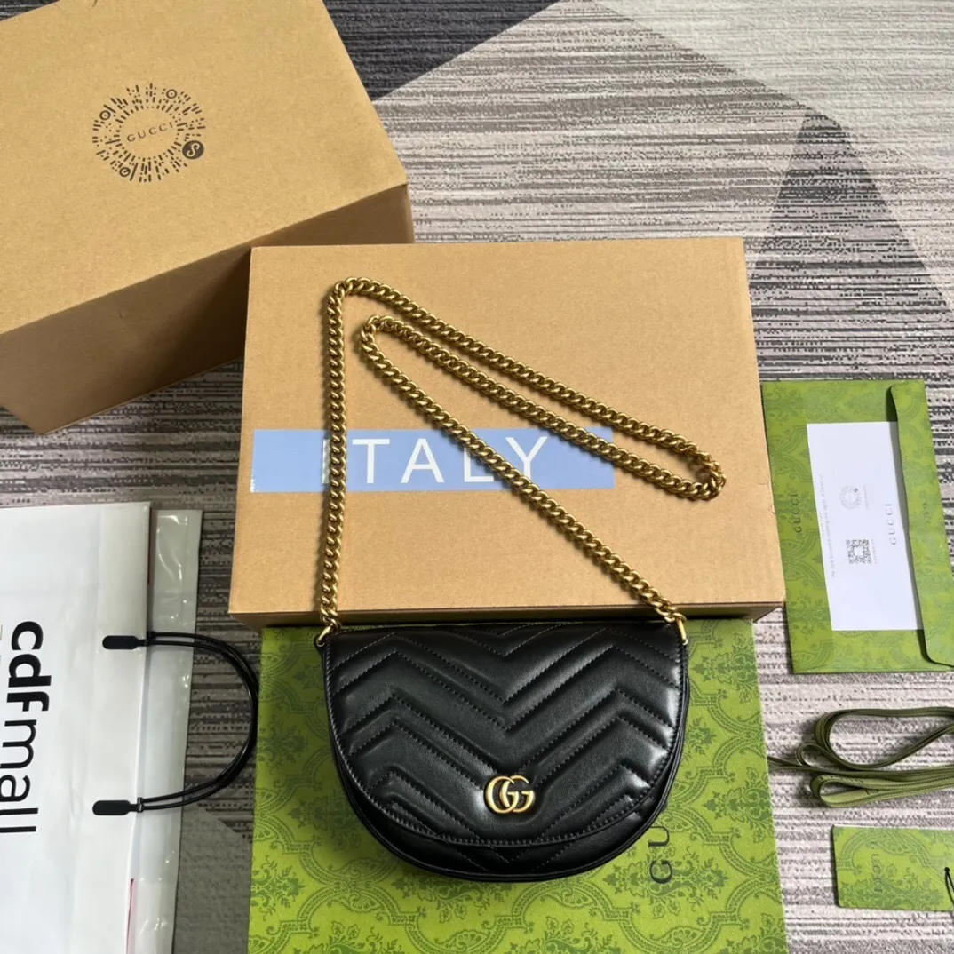 All Categories Official Website "Brand Women's Bags" Women's Bags 💙 GUCCI 2025 New GUCCI Crossbody Bag