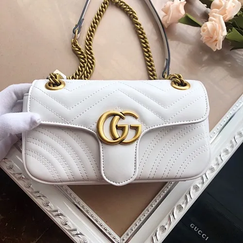 All categories Official website "Brand Women's Bags" Women's Bags 💙 GUCCI 2022 official new Gucci crossbody bag wholesale Original order quality 58001700 Size: 22-13-6Cm