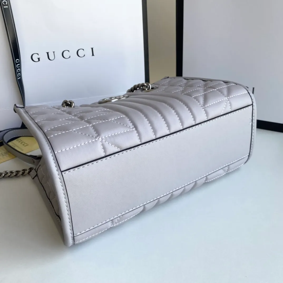 All categories Official website "Brand Women's Bags" Women's Bags 💙 GUCCI 2022 official new Gucci crossbody bag wholesale Original order quality 58002000 Size: 26.5-19-11Cm