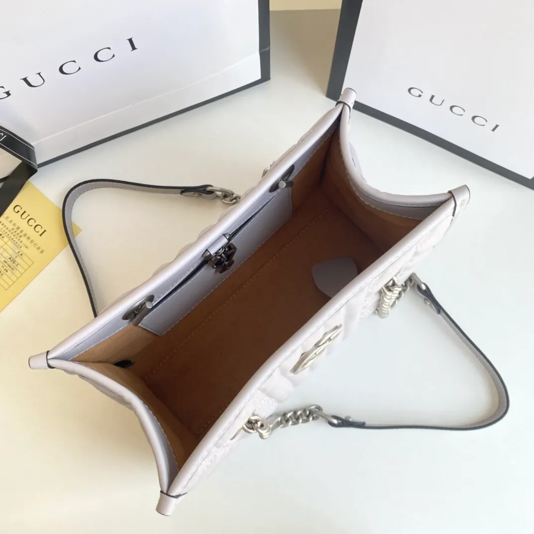 All categories Official website "Brand Women's Bags" Women's Bags 💙 GUCCI 2022 official new Gucci crossbody bag wholesale Original order quality 58002000 Size: 26.5-19-11Cm