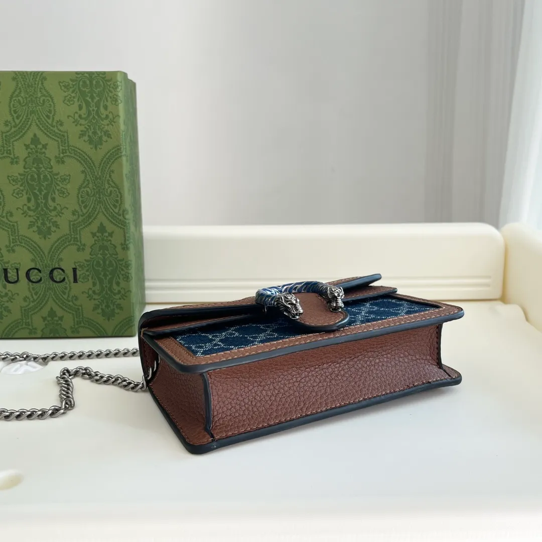 All categories Official website "Brand Women's Bags" Women's Bags 💙 GUCCI replica GUCCI, fine imitation GUCCI bag, GUCCI shoulder bag, 2023 official latest version GUCCI crossbody bag, calfskin, bag factory, original material, size: 16.5-10-4.5CM