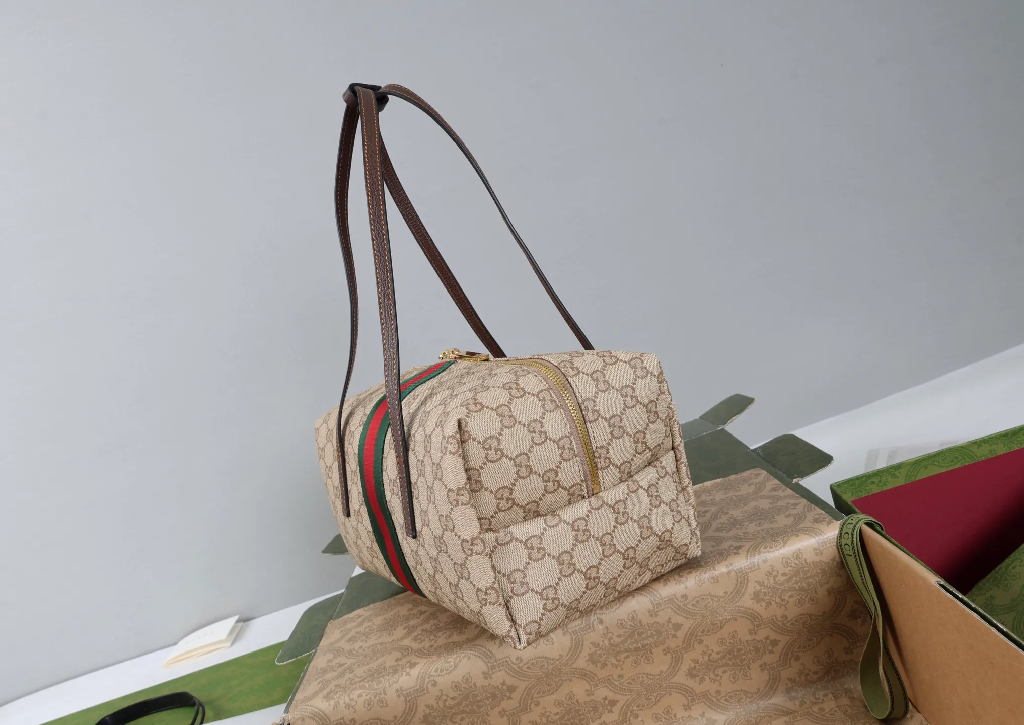 All Categories Official Website "Brand Women's Bags" Women's Bags 💙 GUCCI 2026 GUCCI new portable shoulder bag