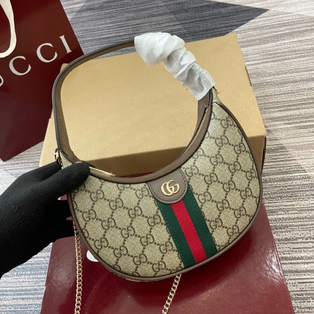All categories Official website "Brand Women's Bags" Women's Bags 💙 GUCCI 2025 new GUCCI armpit bag