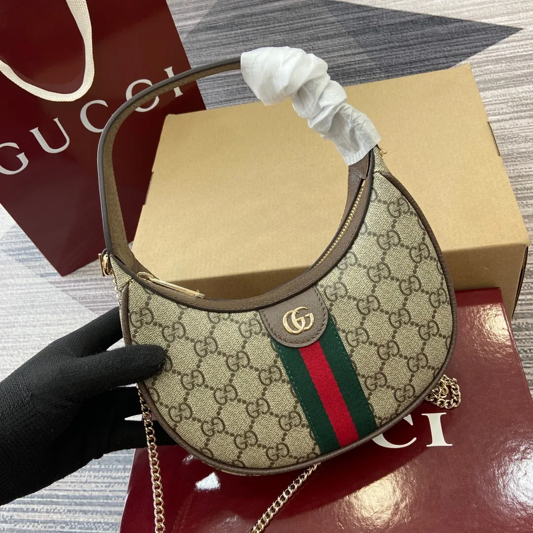 All categories Official website "Brand Women's Bags" Women's Bags 💙 GUCCI 2025 new GUCCI armpit bag