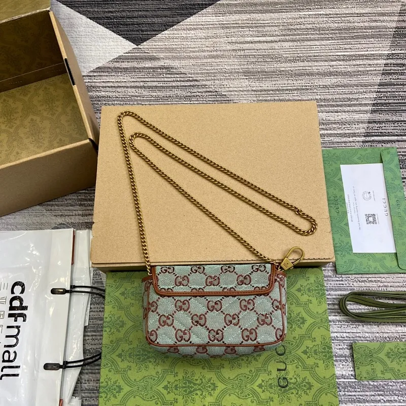 All Categories Official Website "Brand Women's Bags" Women's Bags 💙 GUCCI 2025 New GUCCI Crossbody Bag
