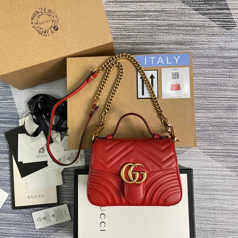 All Categories Official Website "Brand Women's Bags" Women's Bags 💙 GUCCI 2025 New GUCCI Crossbody Bag