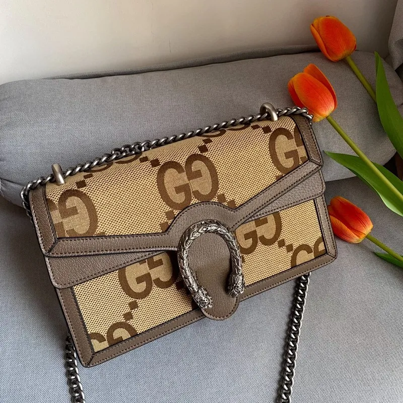 All Categories Official Website "Brand Women's Bags" Women's Bags 💙 GUCCI 2022 Official New Gucci Bacchus Bag Wholesale 58002000 High Quality Specifications: 28-17-9CM