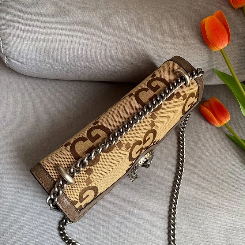 All Categories Official Website "Brand Women's Bags" Women's Bags 💙 GUCCI 2022 Official New Gucci Bacchus Bag Wholesale 58002000 High Quality Specifications: 28-17-9CM