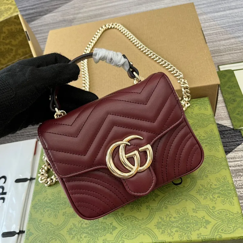 All Categories Official Website "Brand Women's Bags" Women's Bags 💙 GUCCI 2025 New GUCCI Crossbody Bag