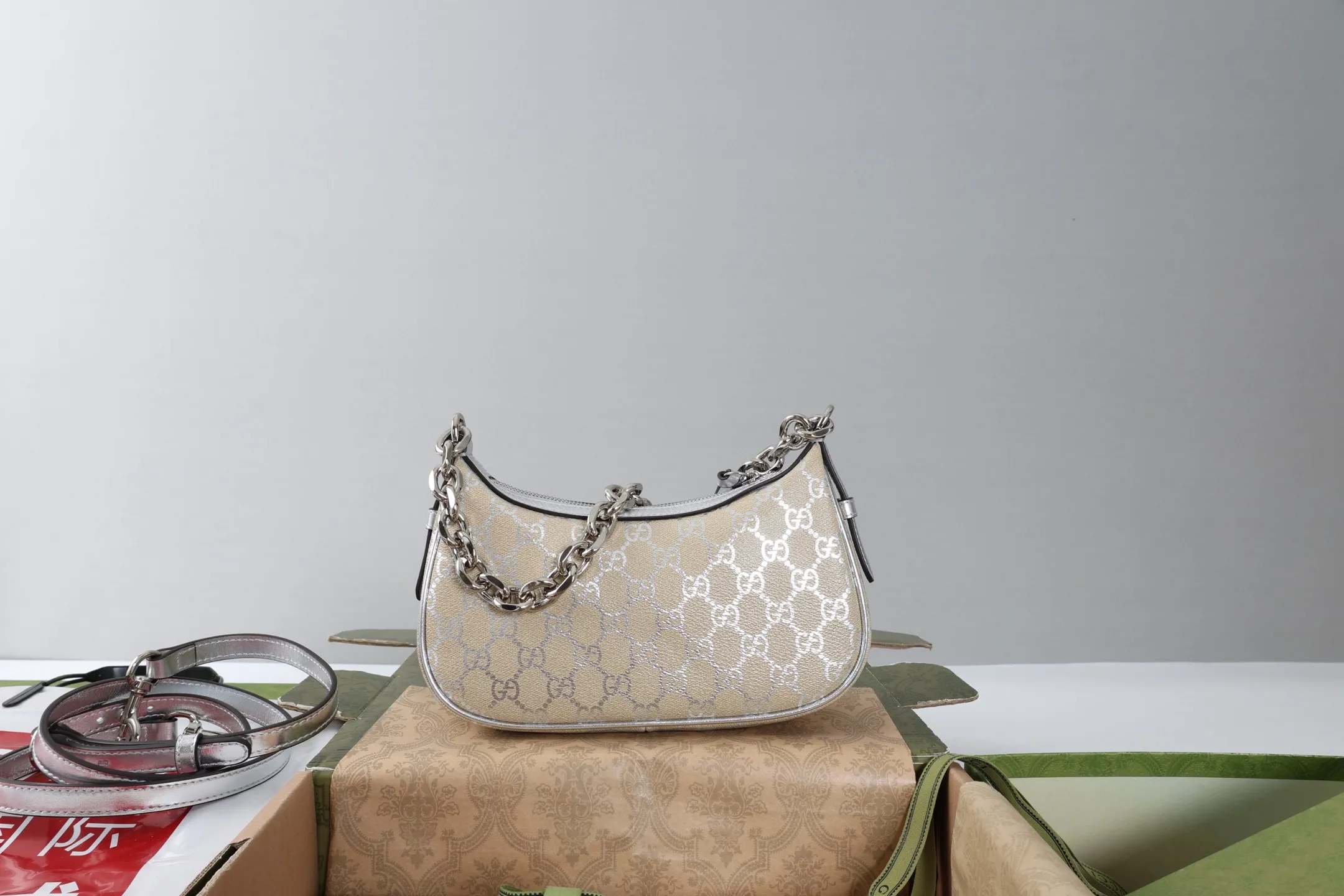 All Categories Official Website "Brand Women's Bags" Women's Bags 💙 GUCCI 2026 GUCCI New Underarm Shoulder Bag
