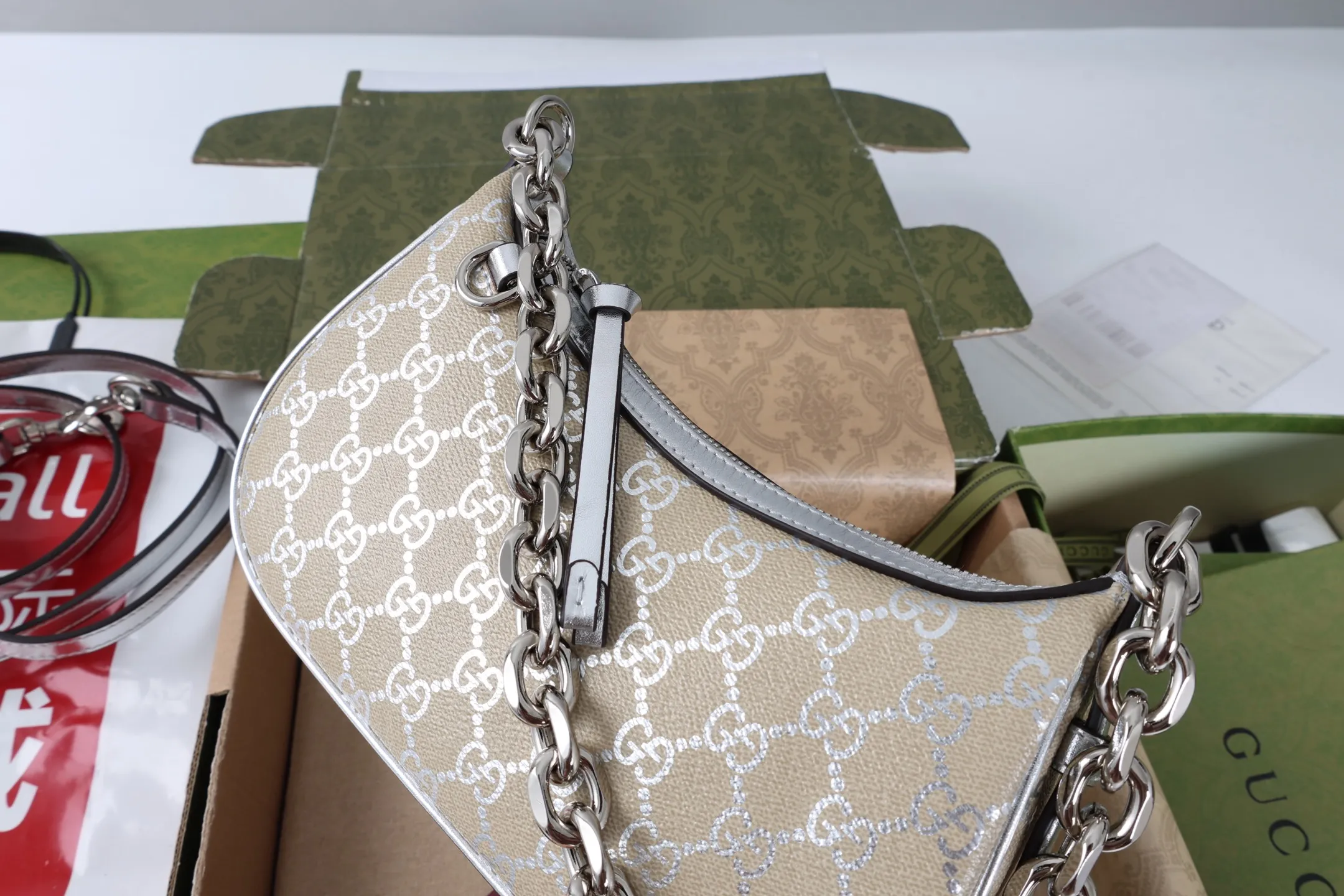 All Categories Official Website "Brand Women's Bags" Women's Bags 💙 GUCCI 2026 GUCCI New Underarm Shoulder Bag