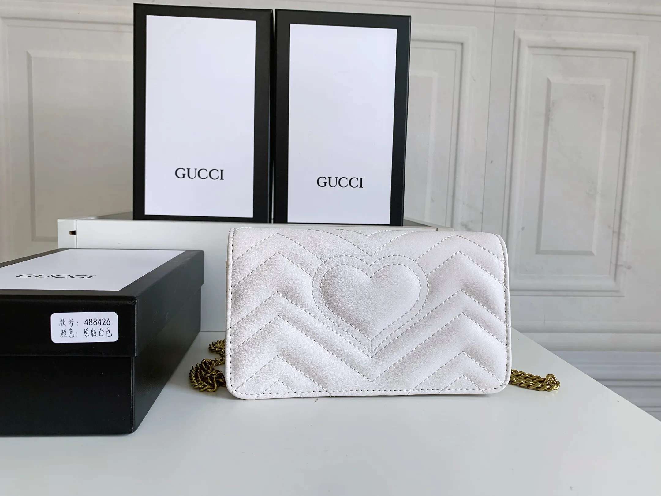 All categories Official website "Brand Women's Bags" Women's Bags 💙 GUCCI replica GUCCI, fine imitation GUCCI bag, GUCCI shoulder bag, 2023 official latest version GUCCI first layer cowhide chain bag, bag factory, original material, size: 18-10.5-4.5CM