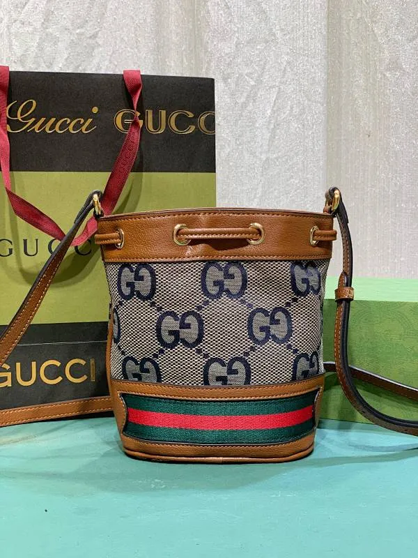 All categories Official website "Brand Women's Bags" Women's Bags 💙 GUCCI 2023 latest GUCCI bucket bag